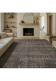 Nadia Contemporary Striped Rug