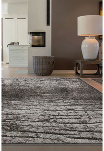 Oakley Brown Modern Rug