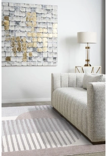 Oscar Soft Geometric Rug