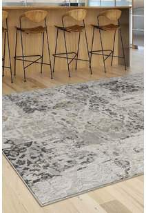 Pearl Floral Multi Textured Rug