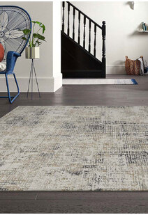 Pearl Striped Contemporary Rug