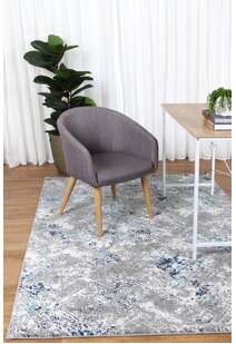 Peri Contemporary Distressed Rug