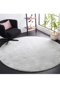 Plush Plain Grey Rug