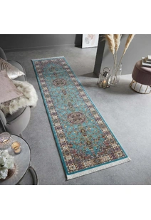Parsa Blue Medallion Oriental Rug