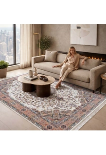 Parsa Soft Traditional Fringed Rug