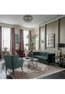 Parsa Soft Traditional Fringed Rug