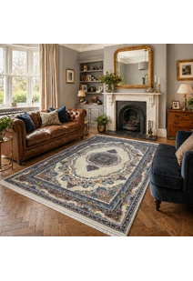 Parsa Soft Medallion Oriental Rug