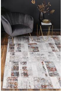 Poe Contemporary Abstract Rug