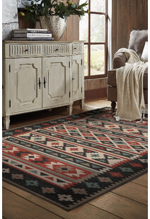 Pablo Geometric Flatweave Rug