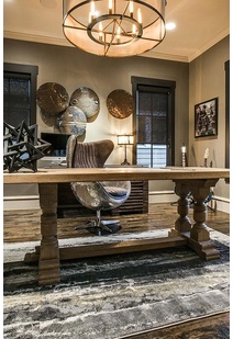 Roma Grey Modern Abstract Rug