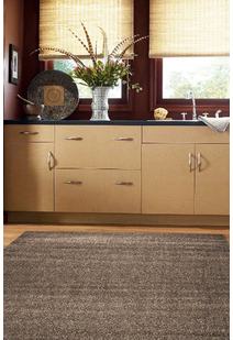 Sara Modern Plain Brown Rug