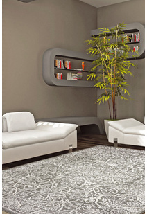 Saul Overdyed Medallion Rug