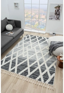 Serenade Moroccan Rug SER523B-GRAY