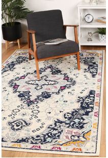 Seth Contemporary Medallion Rug