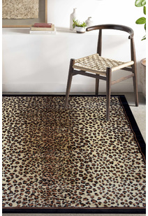 Safa Leopard Animal Print Rug