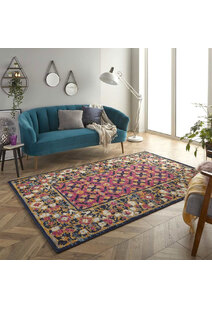 Sina Contemporary Border Rug