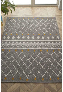 Sina Diamond Pattern Modern Rug