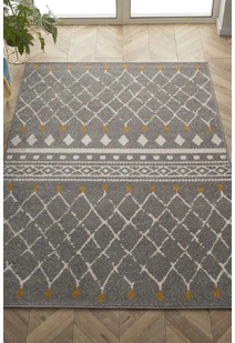 Sina Diamond Pattern Modern Rug