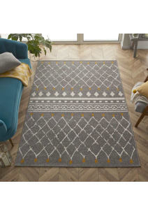 Sina Diamond Pattern Modern Rug