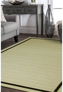 Storm Flatweave Border Rug