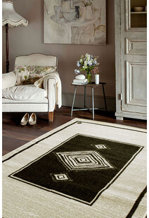 Storm Medallion Flatweave Rug