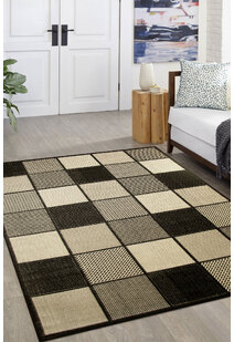 Storm Flatweave Geometric Rug