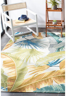 Sole Leaves Indoor & Outdoor Rug