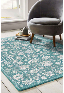 Sophia Floral Overdyed Rug