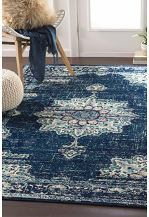 Space Traditional Medallion Rug