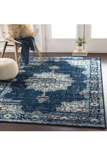 Space Traditional Medallion Rug