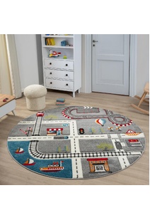 Speedy Kids Town Road Rug