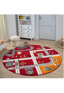 Speedy Kids Town Road Rug