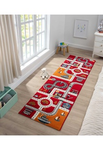 Speedy Kids Town Road Rug