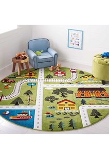 Speedy Kids Town Road Rug