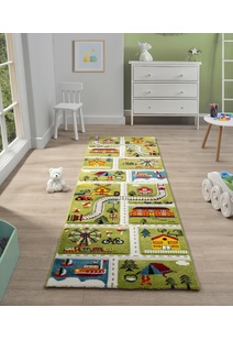 Speedy Kids Town Road Rug