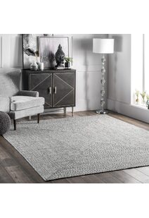 San Pietro Plain Hand Braided Rug