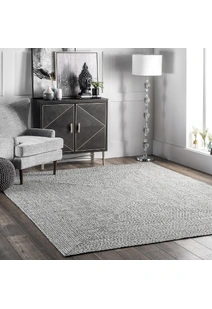 San Pietro Plain Hand Braided Rug