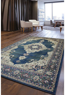 Sydney Blue Classic Medallion Rug
