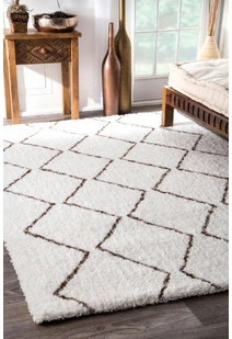 Symphony Trellis Shaggy Rug