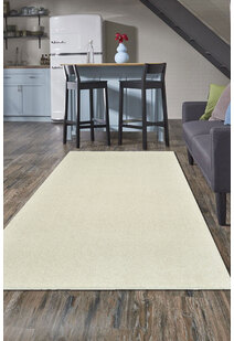 Sofia Modern Plain Cream Rug