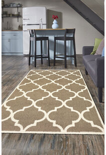 Sofia Moroccan Brown Trellis Rug