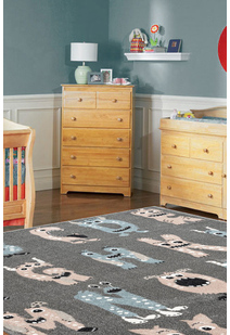 Sunny Kids Fun Monster ABC Rug