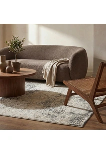 Vision Embossed Abstract Rug