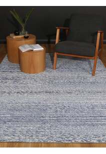 Zuri Blue Hand Loomed Rug