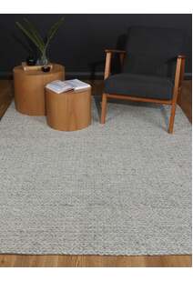 Zuri Grey Hand Loomed Rug