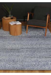 Zuri Blue Hand Loomed Rug