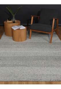 Zuri Grey Hand Loomed Rug