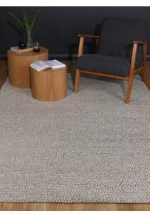Zuri Beige Hand Loomed Rug